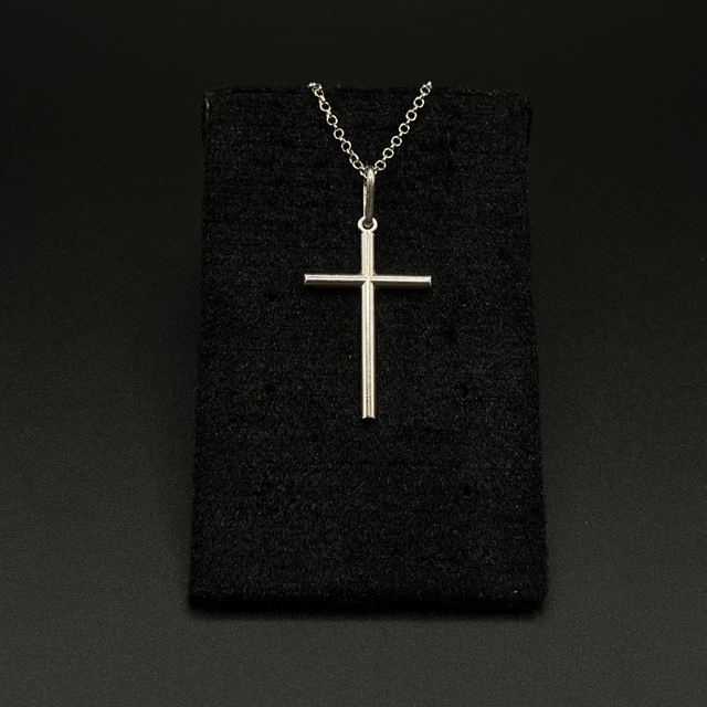 Pingente cruz lisa