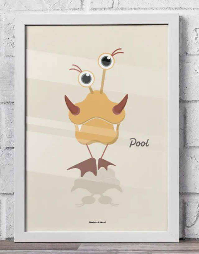 09 - Affiche enfant monstre