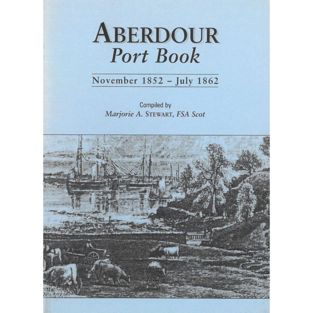 Aberdour Port Book, Fife 1852-1862