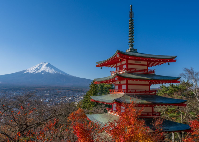 Chureito Pagoda &amp; Fuji-san