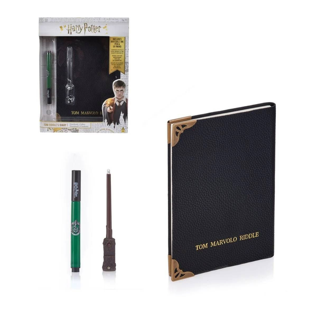 Diario Tom Riddle con Lapiz y Varita