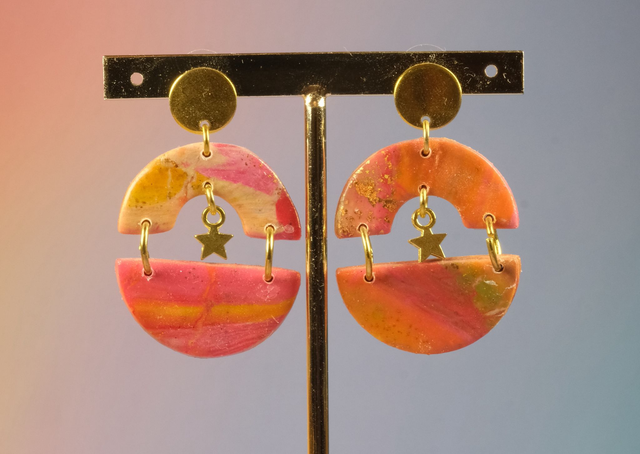 FUGITIVES - boucles d'oreilles #02