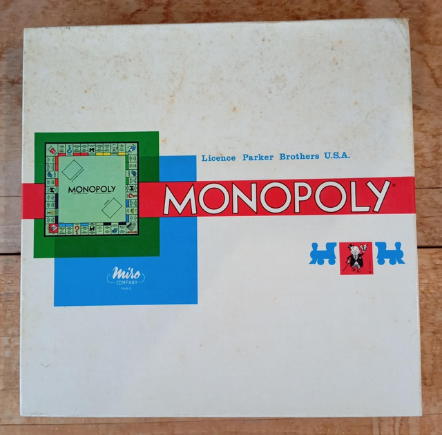 Jeu Monopoly Miro boîte carré