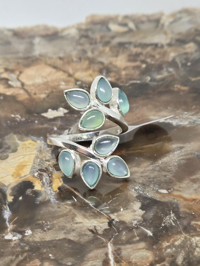 Bague Argent 925 et Agate 