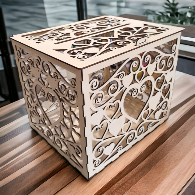 Urne de mariage carrée