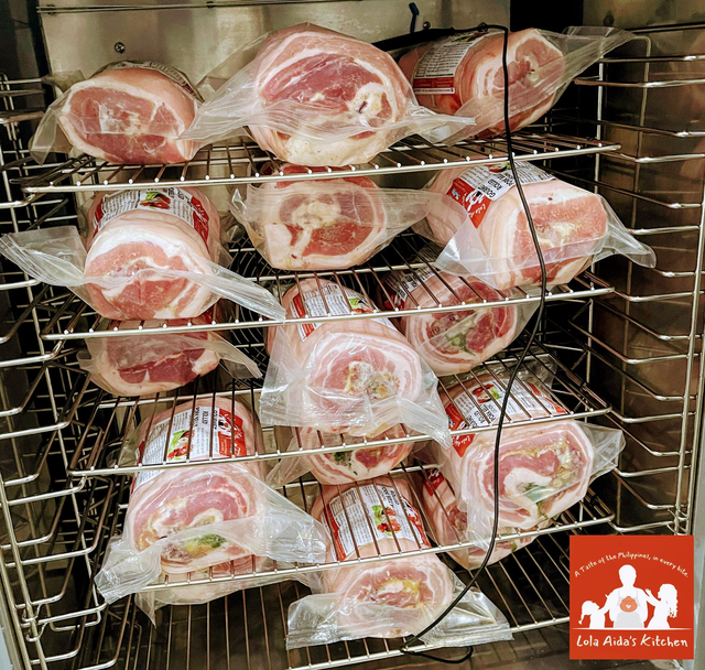 Gourmet Seasoned Rolled Pork Belly (Lechon) Quick-frozen raw, ready to roast