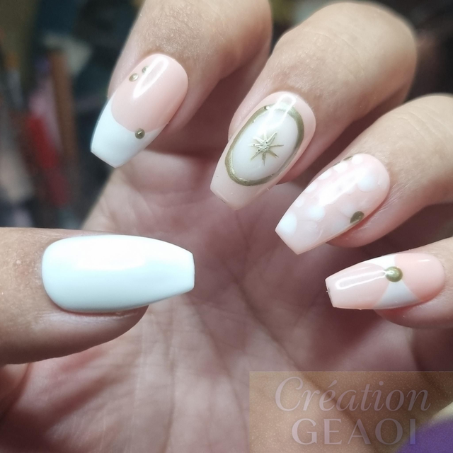 Happy K white little ballerine S création sur commande délai de 7jours ouvrable