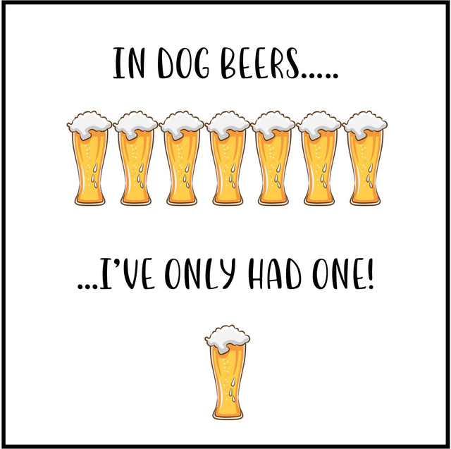 103 - GIGGLE CARD AB - DOG BEERS