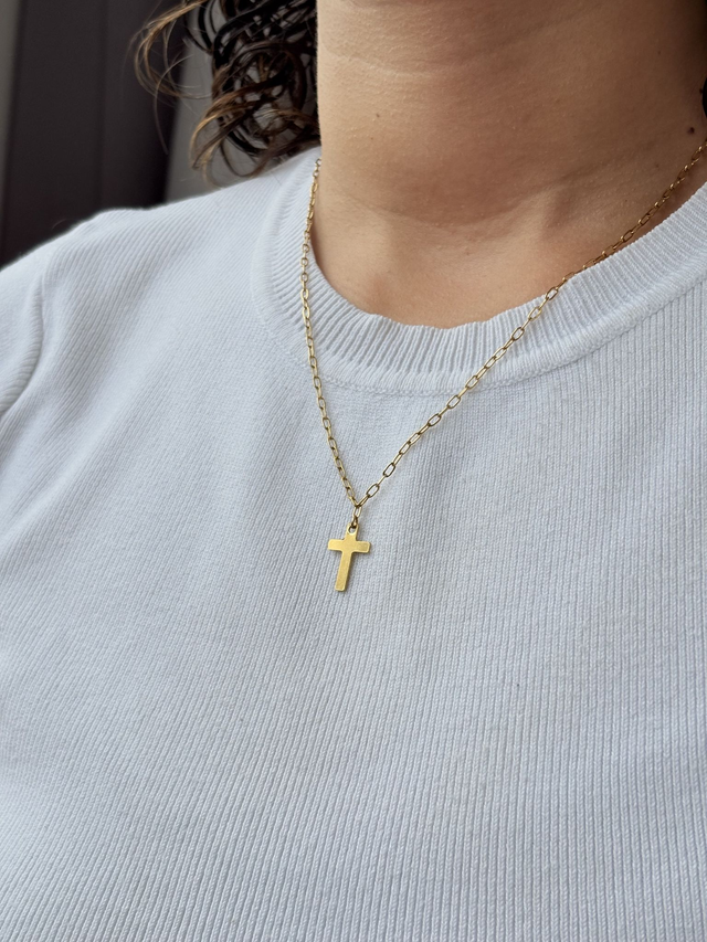 Collier croix