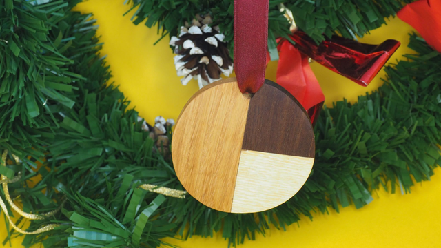 Boule de Noël Patchwork