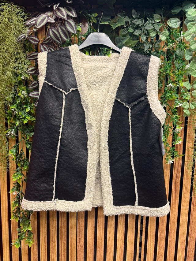 Gilet Amy zwart