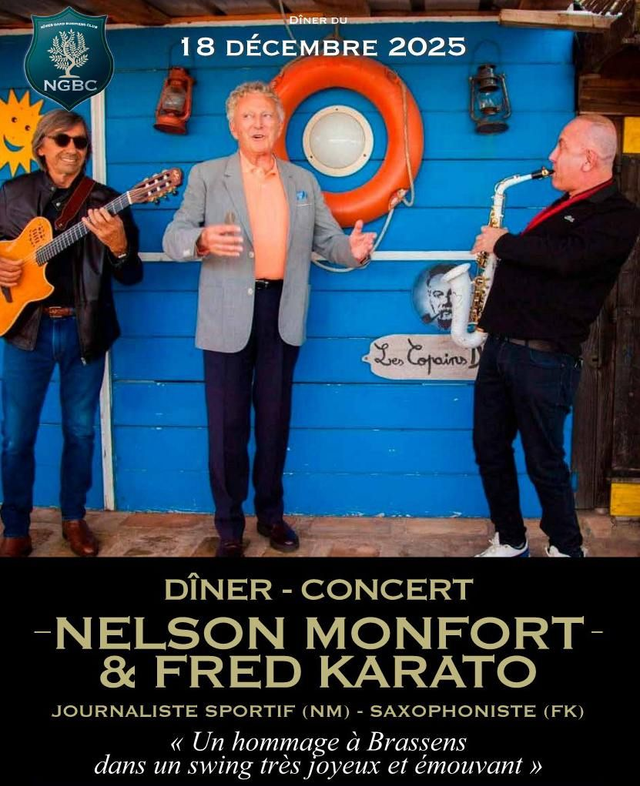 Table Nelson MONFORT – 1000 € TTC (8 couverts)