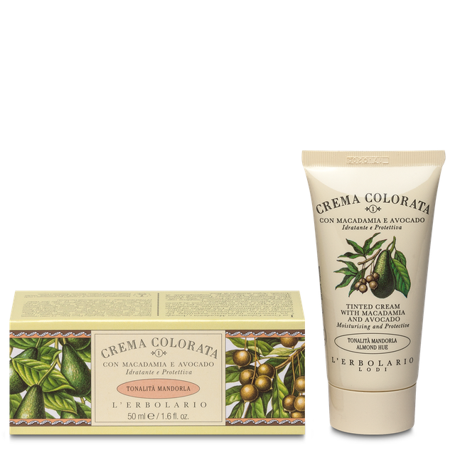 Crema Colorata Macadamia e Avocado - tonalità Mandorla (nr. 1) 50 ml