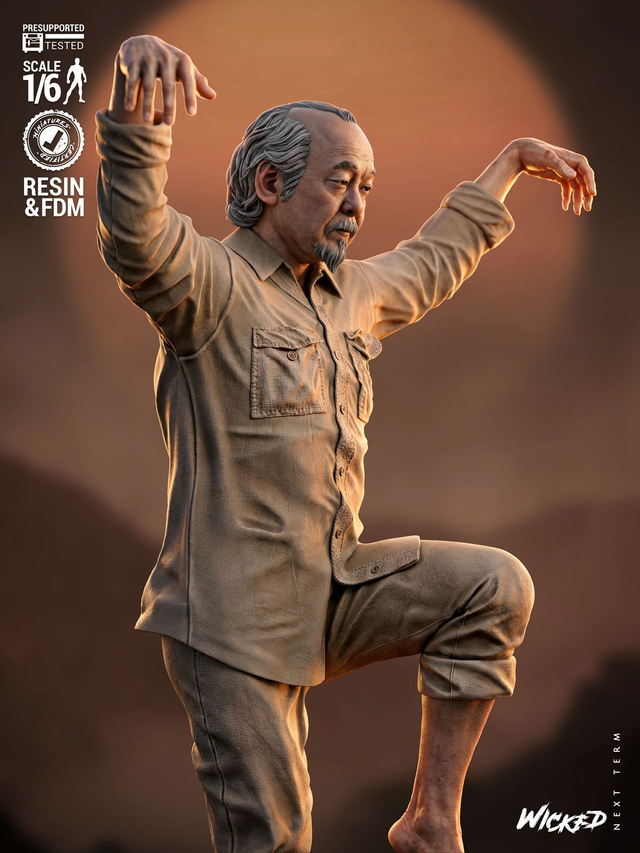 Statue KARATE KID MIYAGI série movie