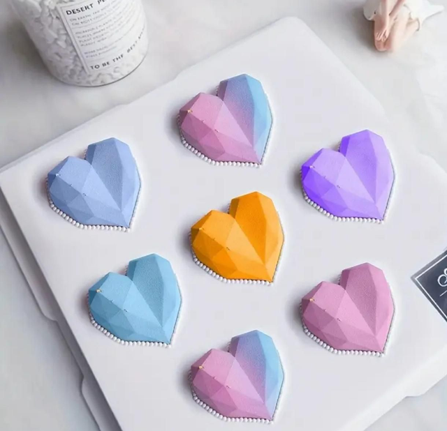 Fondant coeur " St Valentin " 