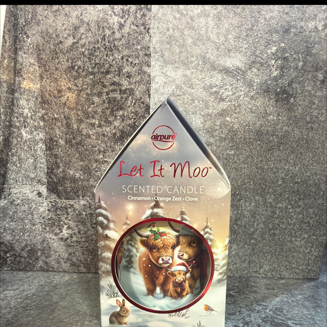 Let it moo candle