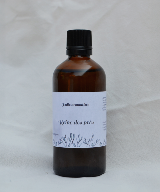 Huile aromatisée Reine des prés