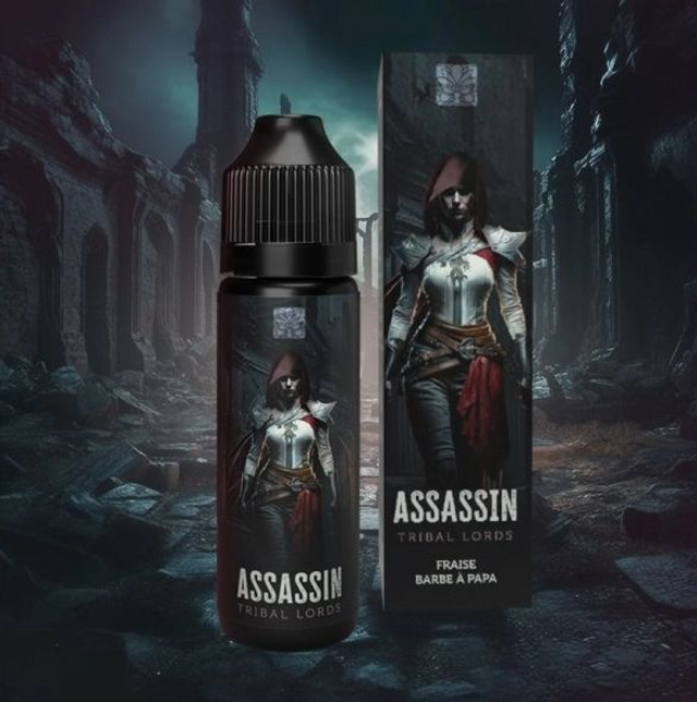 Assassin (Barbe à Papa à La Fraise) 0mg 50ml - Tribal Lords by Tribal Force
