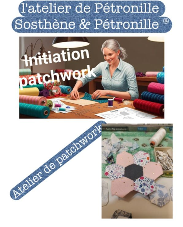 Atelier patchwork  initiation/ fournitures   pour atelier    