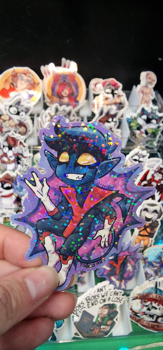 X-men Nightcrawler Holographic Vinyl Sticker 