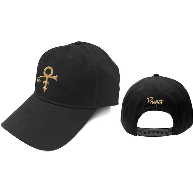 PRINCE UNISEX BASEBALL CAP: GOLD SYMBOL