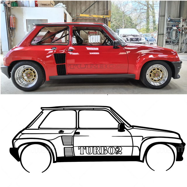 1. Votre voiture en déco mural