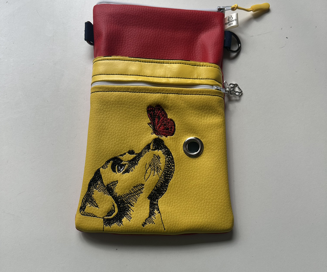 Dog Walking Bag -Labrador with Butterfly