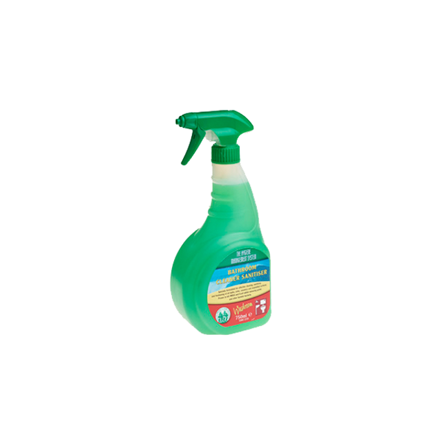 BATHROOM CLEANER SANITISER TRIGGER SPRAY 750ml