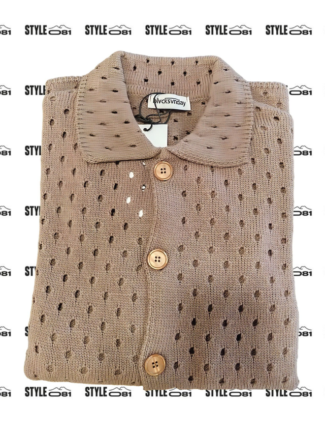 CARDIGAN TRAFORATO