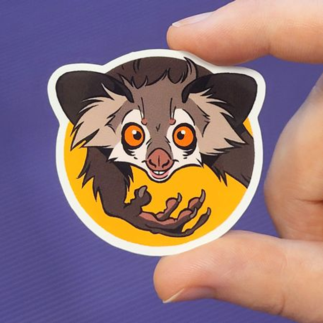 Aye-aye sticker