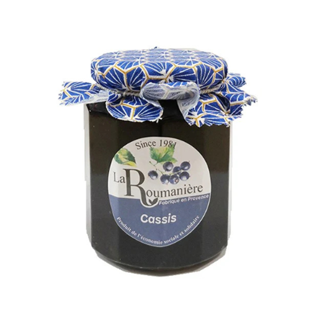 Confiture de Cassis x1 - La Roumanière