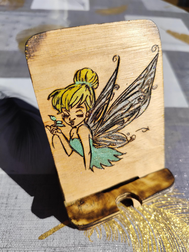 SUPPORT DE CHARGE TÉLÉPHONE FÉE CLOCHETTE