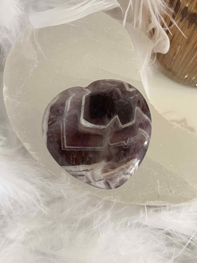worry stone amethyste