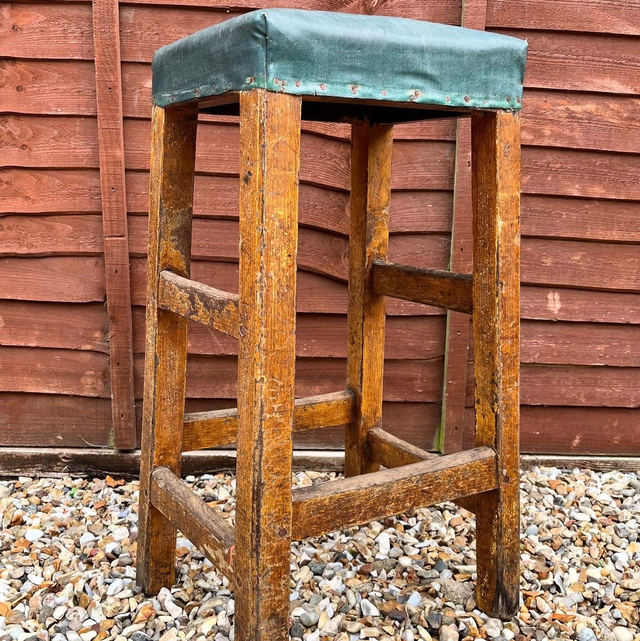 1904 Dated Great Eastern Railway G.E.R Industrial Signal Box Stool 