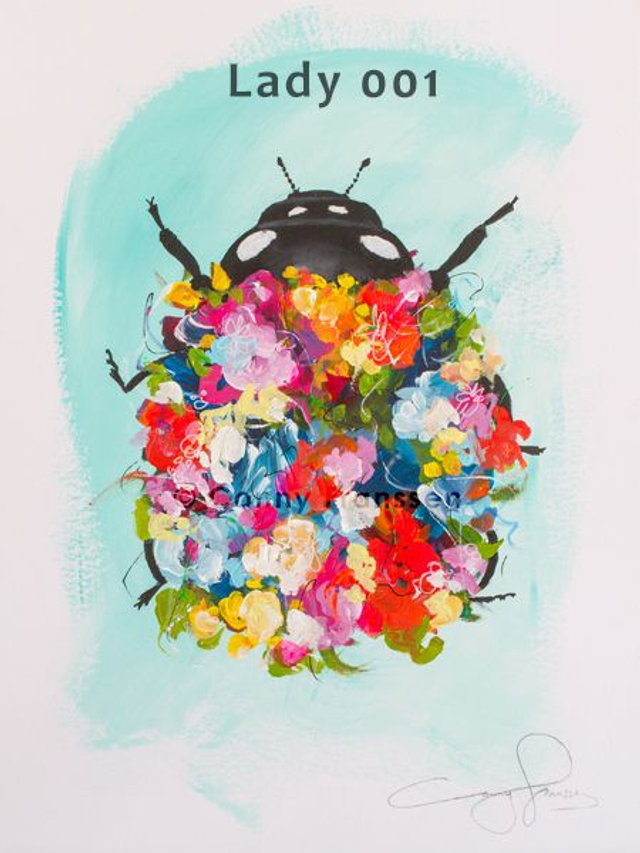 'Little Ladies' - originele schilderijen