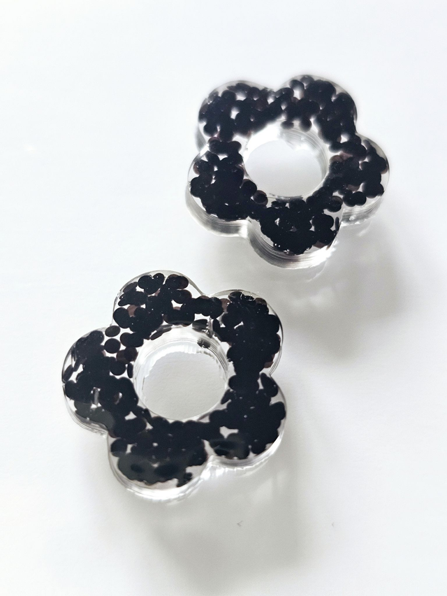 PAMPILLES EDEN CONFETTIS NOIRS