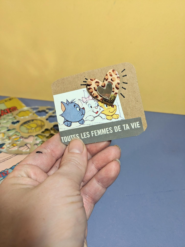 Pin's Aristochats et L5- Léopard