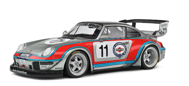 Porsche RWB Rauh Welt Martini Solido 1:18