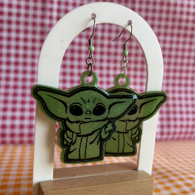 Pendientes Baby Yoda