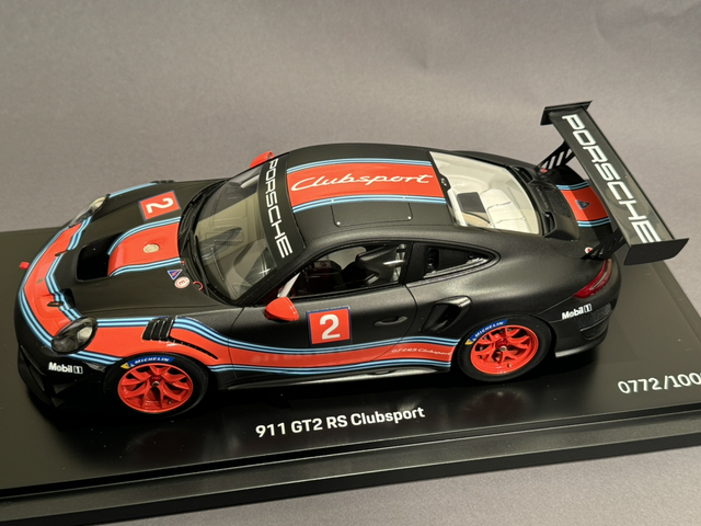 Porsche 911 GT2 RS 991.2 Clubsport #2 1:18 WAP Collection
