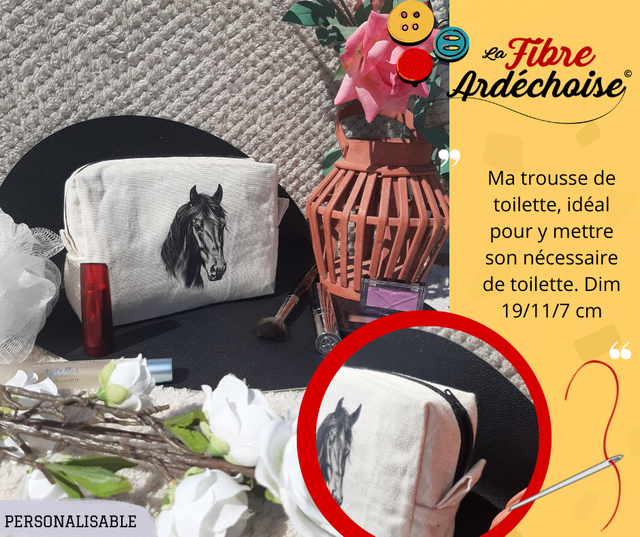 Ma TROUSSE DE TOILETTE CHEVAL BLANCHE