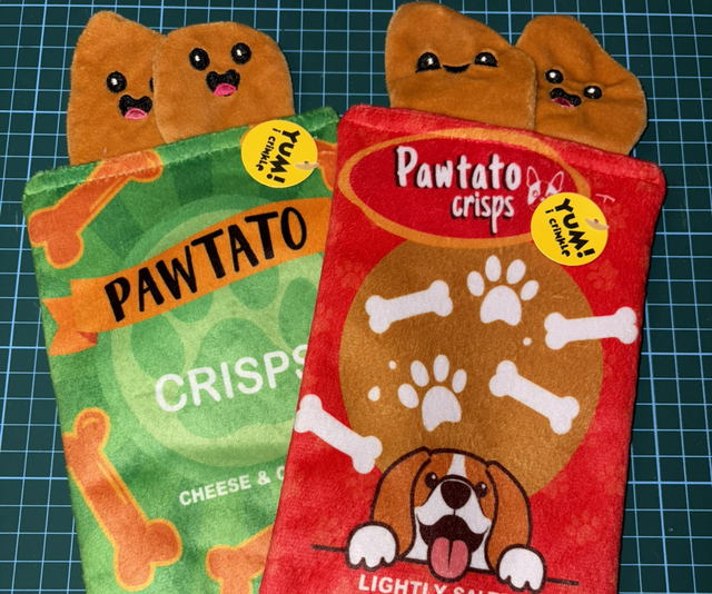 Pawtato Chips Dog Toys
