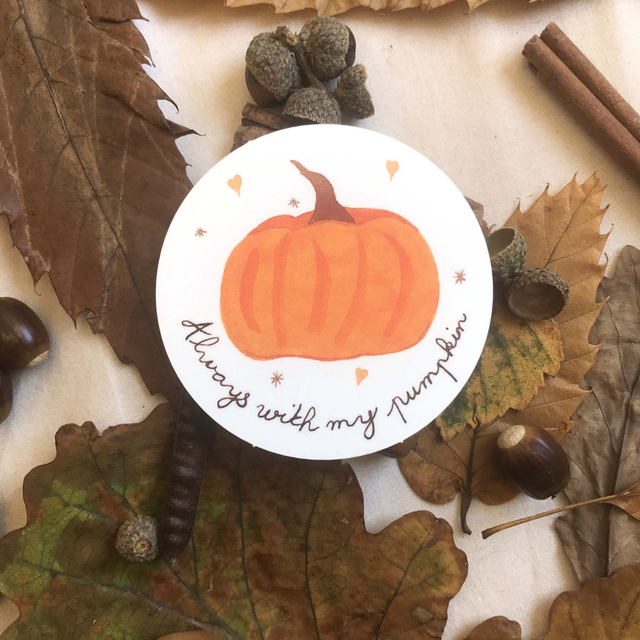 Sticker Always with my pumpkin