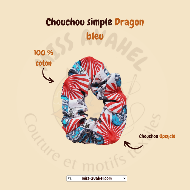 Chouchou " Dragon bleu " / Miss Avahel 