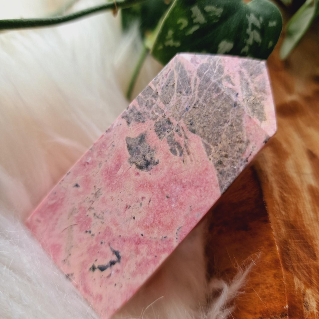 Peruvian Rhodonite Point 