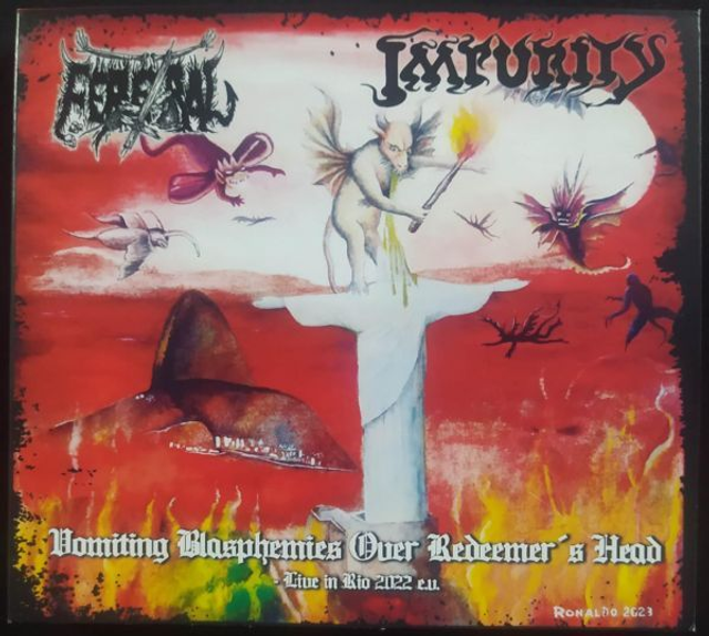 FERETRAL/ IMPURITY – Vomiting Blasphemies Over Redeemer’s Head 