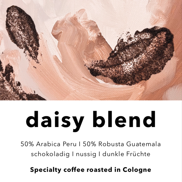 VAN DYCK - Kaffeebohnen „daisy Blend“ 50% Robusta 50% Arabica