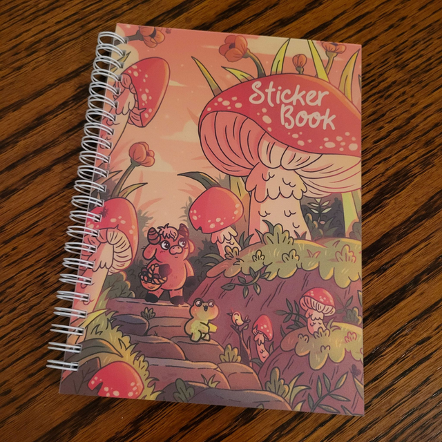 Sticker book champignons