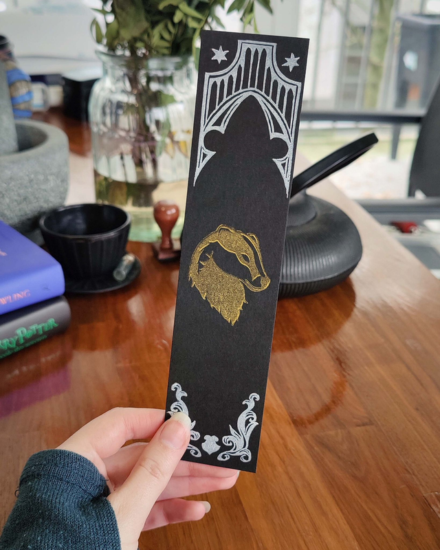 Marque-page Blaireau