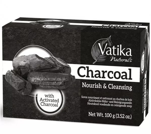 VATIKA: CHARCOAL SOAP 100G